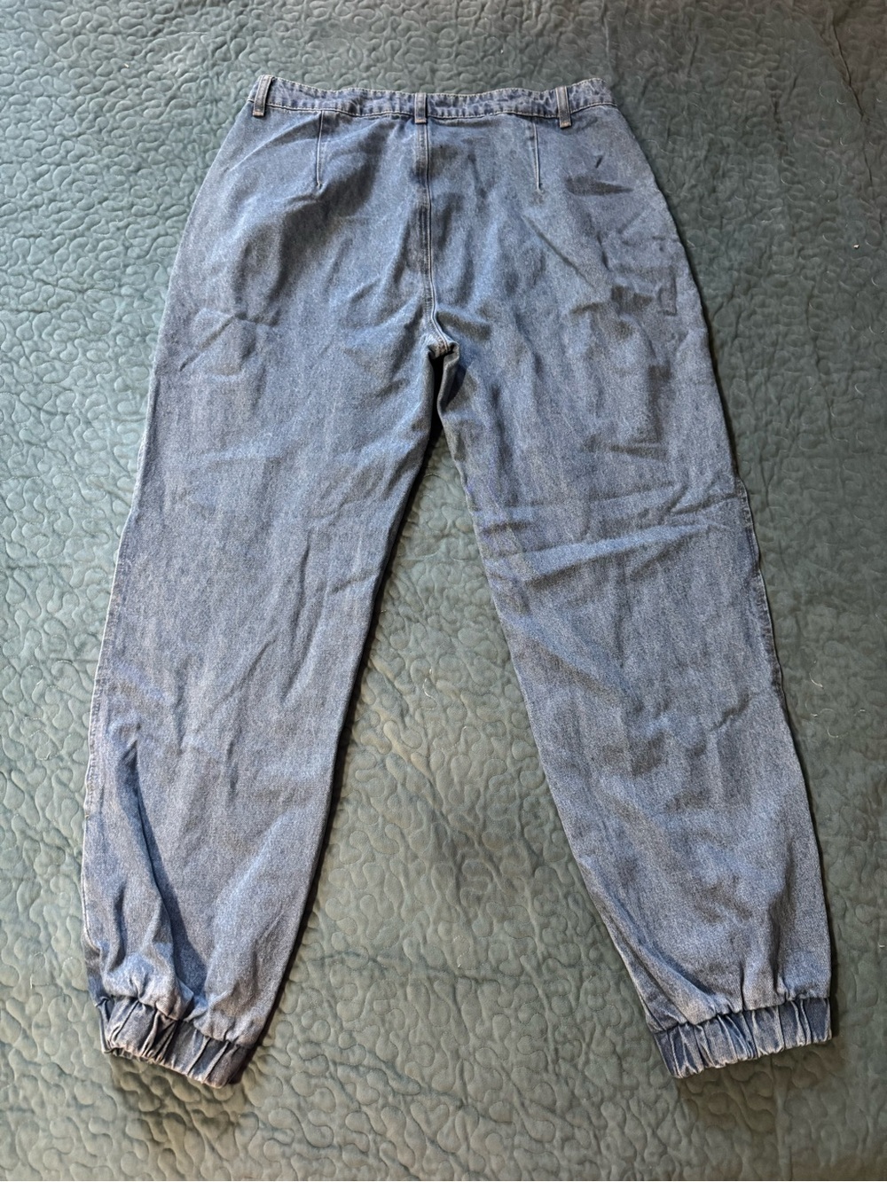 Relaxed Light Blue Denim Jogger Jeans - Unbranded - Picture 6 of 10